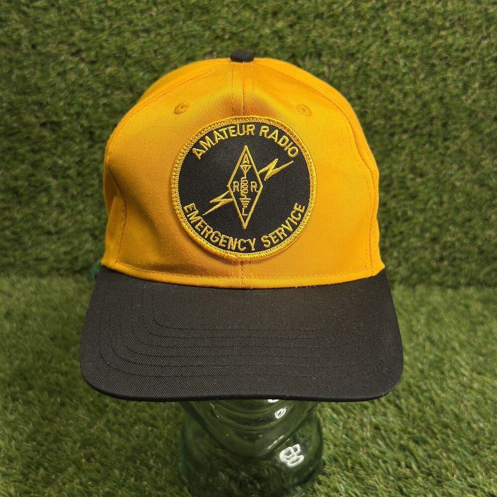 Vintage Amateur Radio Emergency Service Adjustable Otto Collection Baseball Cap